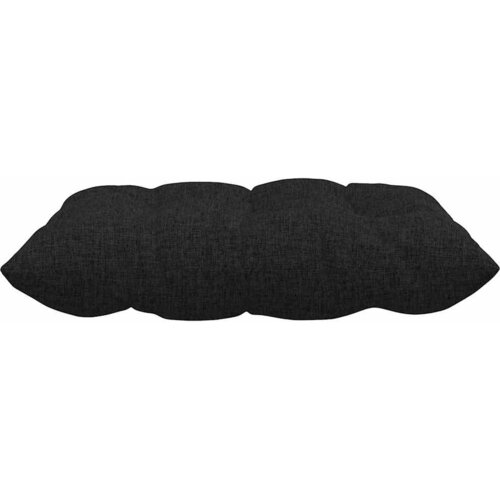  Jastučići za sjedenje 4 pcs Crna 40 x 40 x 6 cm tkanina Slike