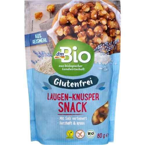 dmBio hrskave slane grickalice bez glutena Slike