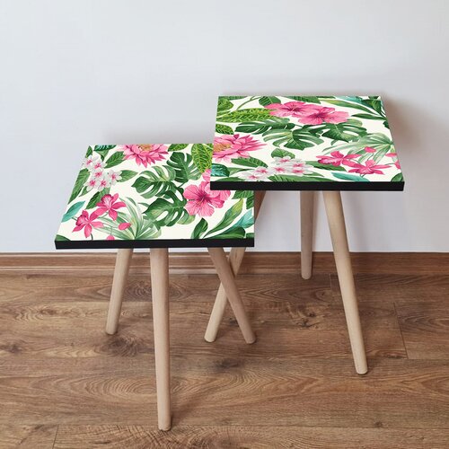 Hanah home Set 2 stočića 2Shp192 Pink Cene