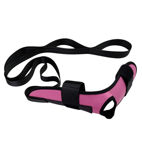 INF Pas za raztezanje stopal in razpoke, profesionalen 125cm x 13cm Rose red, (5000314007) Slike