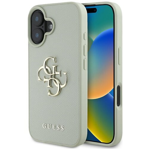 Guess OVITEK GRINNED BIG 4G LOGO SMALL ZA IPHONE 16 ZELEN VISOKA KAKOVOST, (5000013940) Cene