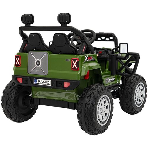  Off-road, auto na akumulator, zeleni Slike