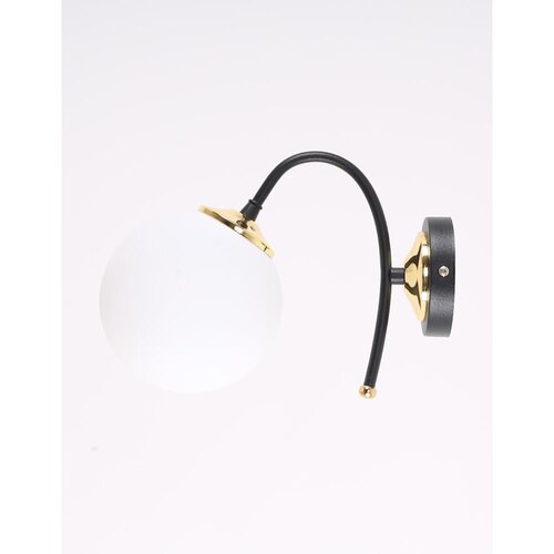Squid Lighting Bela/črna stenska svetilka &amp;oslash; 15 cm Yoyo &amp;ndash; Slike
