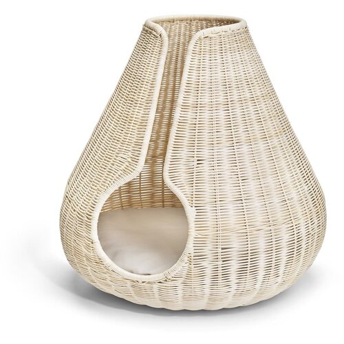 MiaCara Krevet za mačke od ratana u prirodnoj boji &amp;oslash; 56 cm Perla Natural &amp;ndash; Slike
