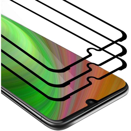Cadorabo Motorola MOTO E6 PLUS - Za&scaron;čitna folija v transparentno s čarno - 3-pack Kaljeno steklo za za&scaron;čito zaslona s trdoto 9H in 3D dotikom, (20563041) Cene