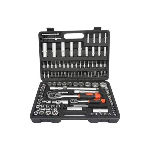 Geko KLJUÄ NASADNI SET 1/4"+1/2" 108 KOMADA G10151