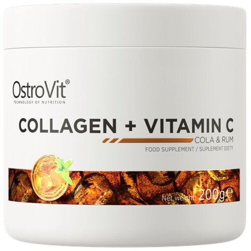 OSTROVIT Kompleks kolagen sa vitaminom C, Rum i koka kola, 200g Slike
