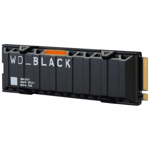 Western Digital 2TB M.2 nvme ssd Gen4 WDS200T2XHE black SN850X + heatsink Slike