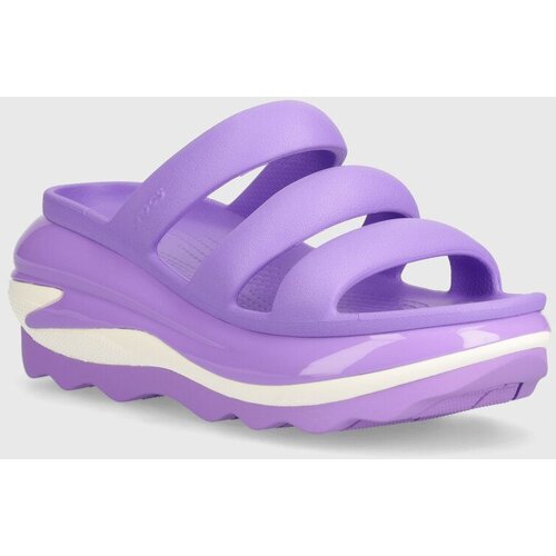 Crocs Natikače Mega Crush Triple Strap za žene, boja: ljubičasta, s platformom, 209842 Cijene