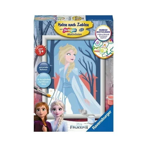  Slikanje po številkah - Frozen 2 - Elza