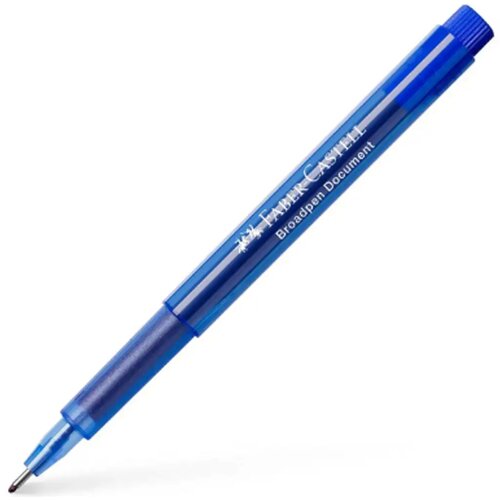 Faber-Castell fineliner 0,8 mm moder Slike