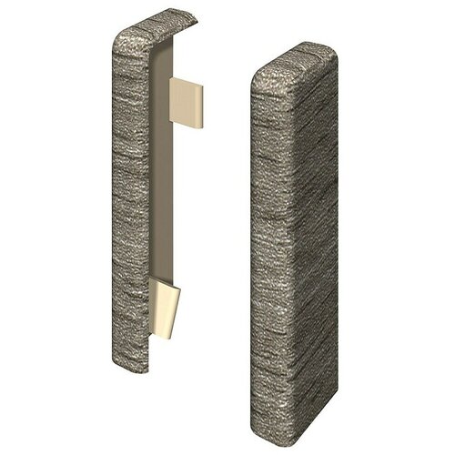 Egger Krajnja kapica Cubical (Siva, 2 Kom., Namijenjeno za: Cubical lajsne 14 x 58 mm) Slike