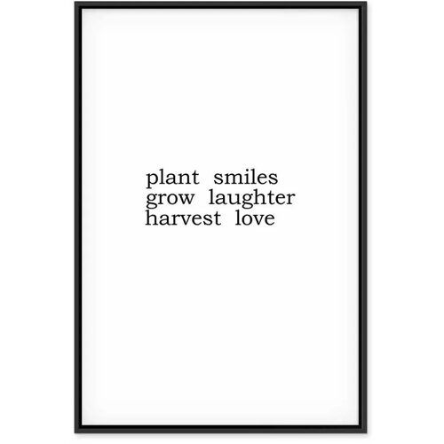  Slika - Harvest of Love (1 Part) Vertical 40x60 U crnom drvenom okviru Cene