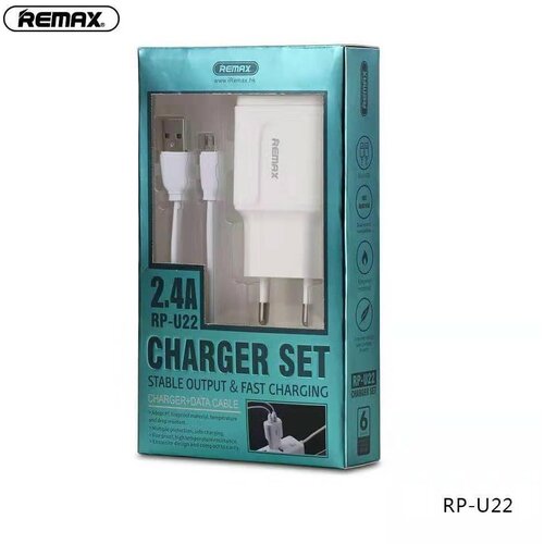 Remax 2.4A Dual Usb Charger Set Rp-U22 Eu Micro Cijene
