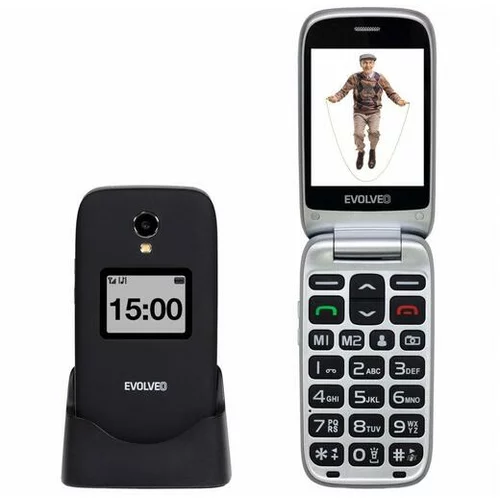Evolveo Easyphone fp ep-770 telefon za starejše na tipke 4g rdeč