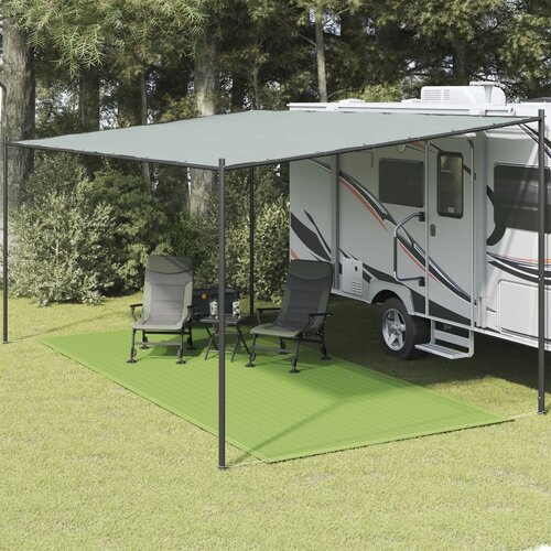 vidaXL Tepih za šator svijetlozeleni 250 x 600 cm HDPE Cijene