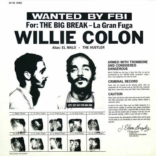 Willie Colon - La Gran Fuga (LP)