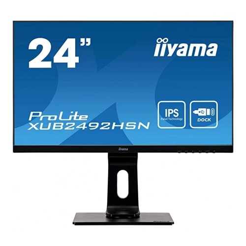  23.8" IIYAMA IPS Ergo Pivot USB-C Display (XUB2492HSN-B1) Cijene