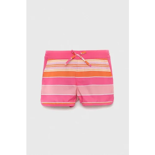 Columbia Dječje kratke hlače Sandy Shores Boardshort boja: ružičasta, s uzorkom