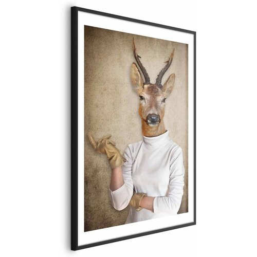  Plakat - Lady of the House 60x90 Crni okvir s margom Cene