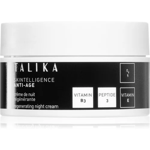 Talika Skintelligence Anti-Age Regenerating Night Cream regenerirajuća noćna krema protiv starenja i za zatezanje kože lica 50 ml