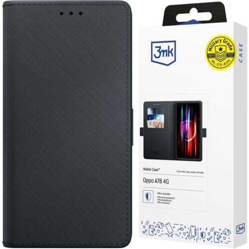 3mk OVITEK DENARNICA ZA OPPO A78 4G OVITEK Z ŽEPOM, (21971584) Cene