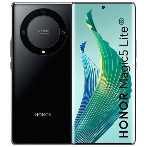 Honor refabrikovani mobilni telefon magic 5 lite 5G, 6.67", 2400 x 1080, 60 hz, 64 mp, 16 mp, 6/128GB, crni Cene