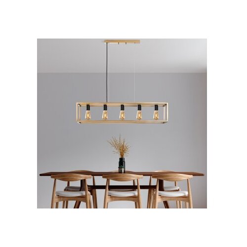 Opviq Luster Kafes-13749, 100x20x20cm, IP20, Zlatna Cene