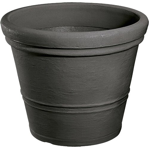 GELI okrugla posuda za biljke Milano (Maks. vanjski promjer: 55 cm, Visina: 42,5 cm, Antracit) Slike