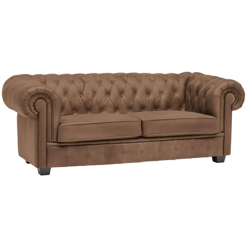 Landscape CHESTERFIELD ZOFA, rjava tekstil Slike