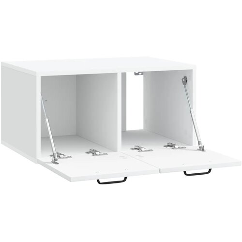  TV ormar za zid Bijela 59 5 x 41 x 30 cm Konstruirano drvo - Bijela 59 5 x 41 cm Slike