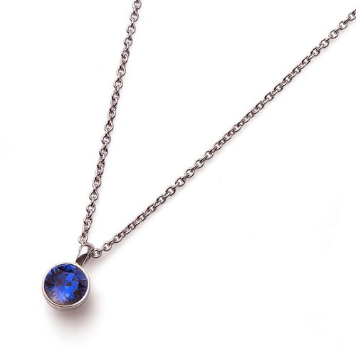 Oliver Weber ženski Uno Aqua Sapphire Lančić Sa Swarovski Plavim Kristalnim Priveskom Cene