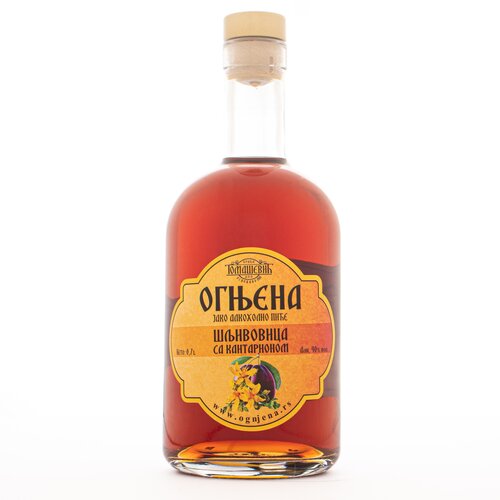 Ognjena Rakija, &Scaron;ljiva i kantarion, 0.7 l Cene