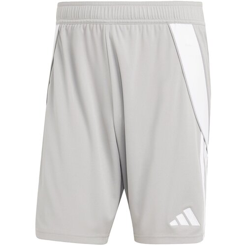 Adidas Sportske hlače &amp;#039;Tiro 24&amp;#039; svijetlosiva / bijela Slike