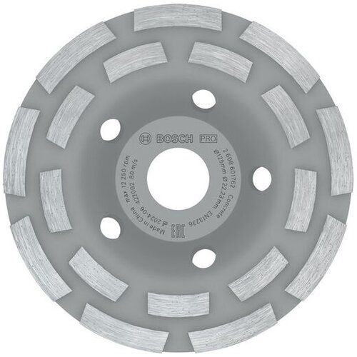 Bosch Glava za bru&amp;scaron;enje PRO Concrete za brusilice za beton otvor 22,23mm 2608601762 Slike