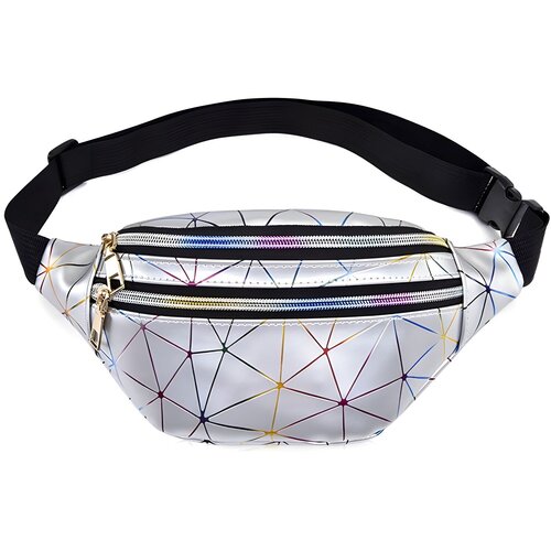  Torba za struk ST-5272 - Srebrna KP5272 Cene