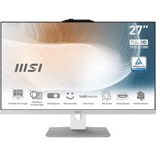 MSI Modern AM272P 12M- 1200XEU/27''/i5/8GB/500GB vse v enem računalnik, (22071582) Cene