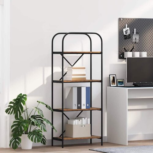 VidaXL Polica Staro drvo 60 x 30 x 146 cm Konstruirano drvo Slike