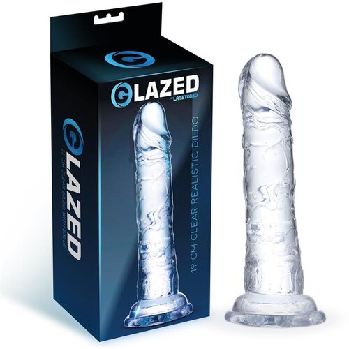 LATETOBED glazed realistični prozirni dildo 19cm ili 21,5cm - 19cm Cijene