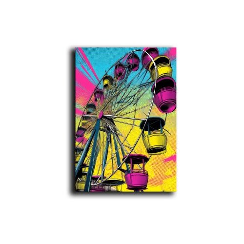 Wallxpert Dekorativna slika BSRPOPC 015 70 x 100 Slike