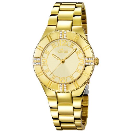 Lotus ženski trendy biserni zlatni modni ručni sat 603557 Cene