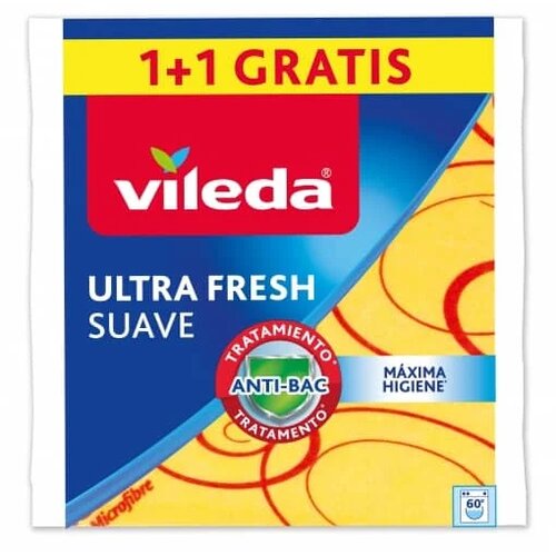 Vileda ultra fresh krpa, višenamenska, antibakterijska, 2 komada, žuta Cene