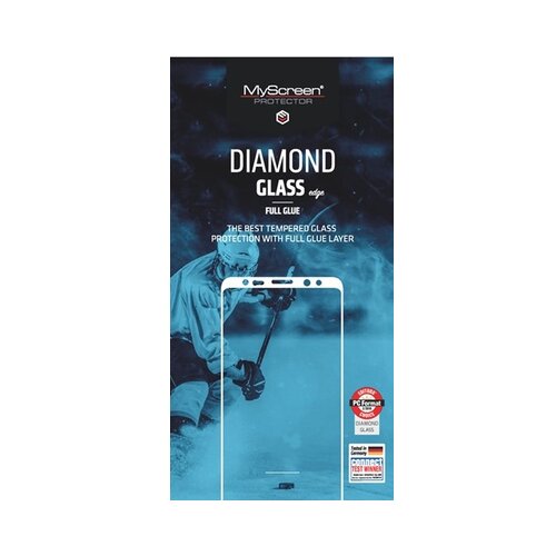 Myscreen protector my screen protector full glue za&amp;scaron;čitno kaljeno steklo xiaomi redmi 10t in 10t pro - diamond glass edge full glue - črn Slike