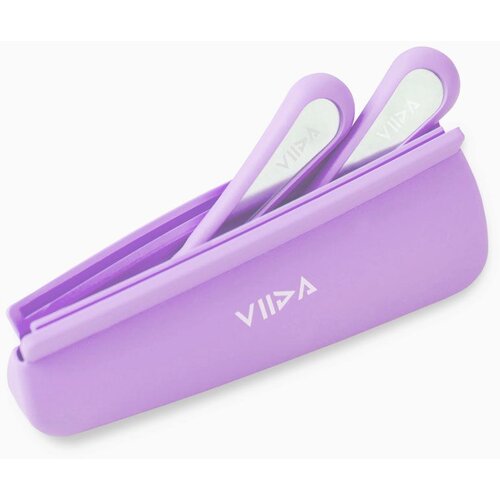 VIIDA etui silikonski i vodootporni, veličina S, lavanda Slike