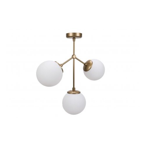 Opviq lights Damar 6337 Luster, zlatno-bijeli Cene