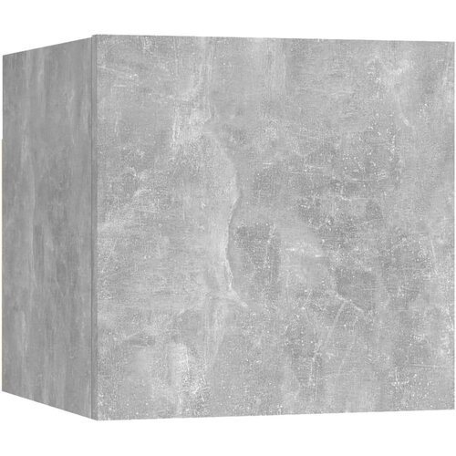 vidaXL 8-dijelni set TV ormarića siva boja betona konstruirano drvo - Beton siva 1 120 cm Cijene