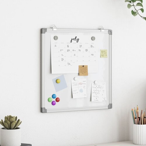 vidaXL Magnetna tabla 60x60x1,7 cm aluminij Cene