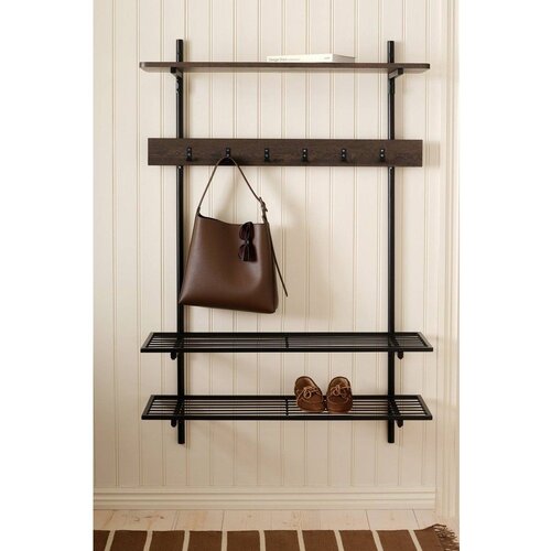 Ellos Home Smeđi metalni set za hodnik 100x150x25 cm Gilda &amp;ndash; Slike
