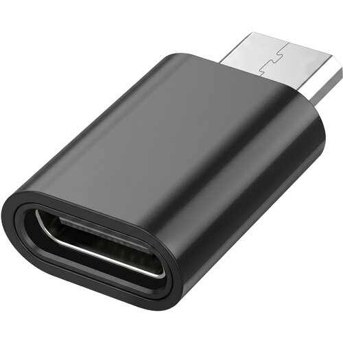 Blue Star Mini USB-C v Micro-USB Adapter za Polnjenje in Sinhronizacijo, Črna, (5000276806) Cene