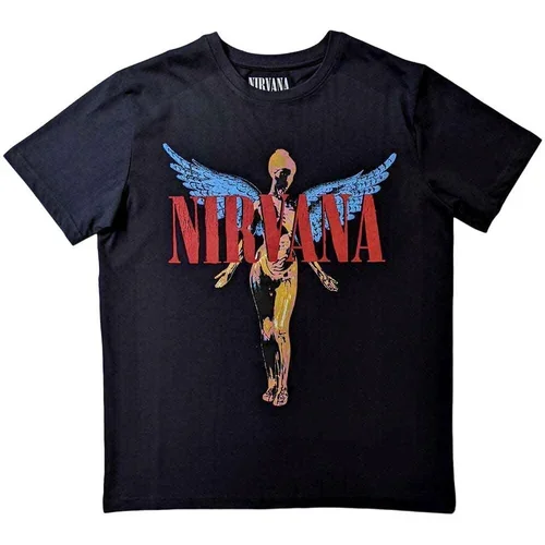 Nirvana Majica Angelic Unisex Black 2XL